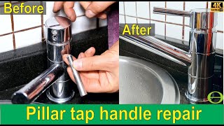 How to fix a broken pillar tap handle