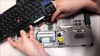 Lenovo T400 memory, hard drive, and keyboard replacement