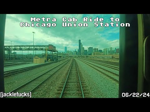 Metra Cab Ride from Western Springs to CUS [06-22-24] [UNCUT] - YouTube
