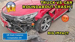 UK Dash Cameras - Compilation 34 - 2022 Bad Drivers, Crashes & Close Calls