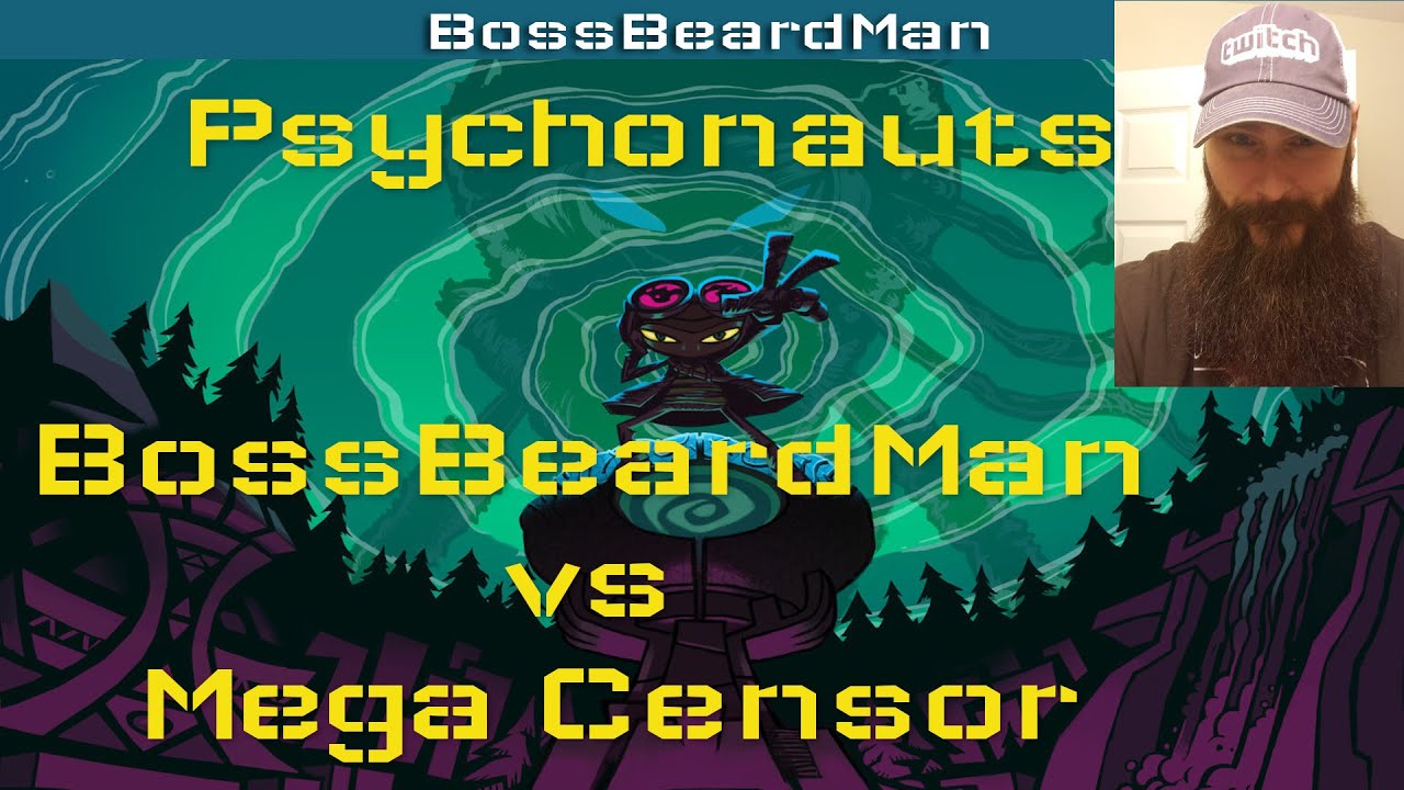BossBeardMan vs Mega Censor - Psychonauts Boss Fight