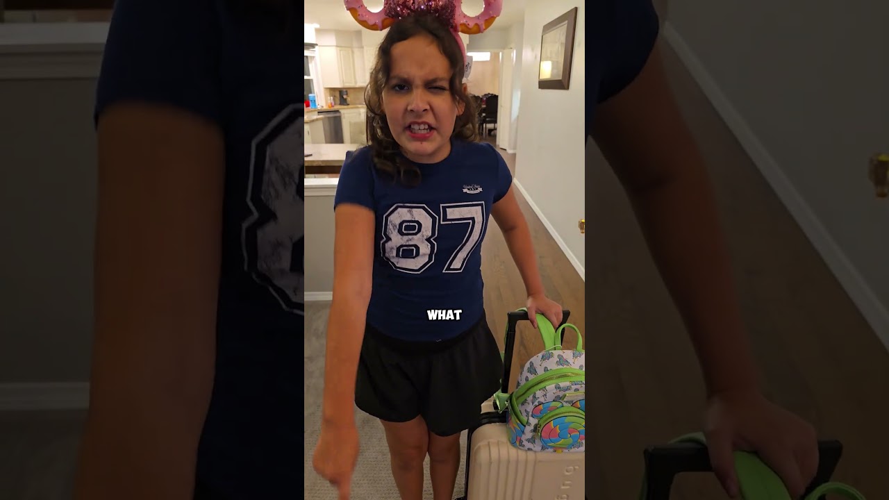 She was ready for disney land