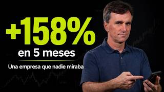 La acción más aburrida del mercado subió 158% en 5 meses