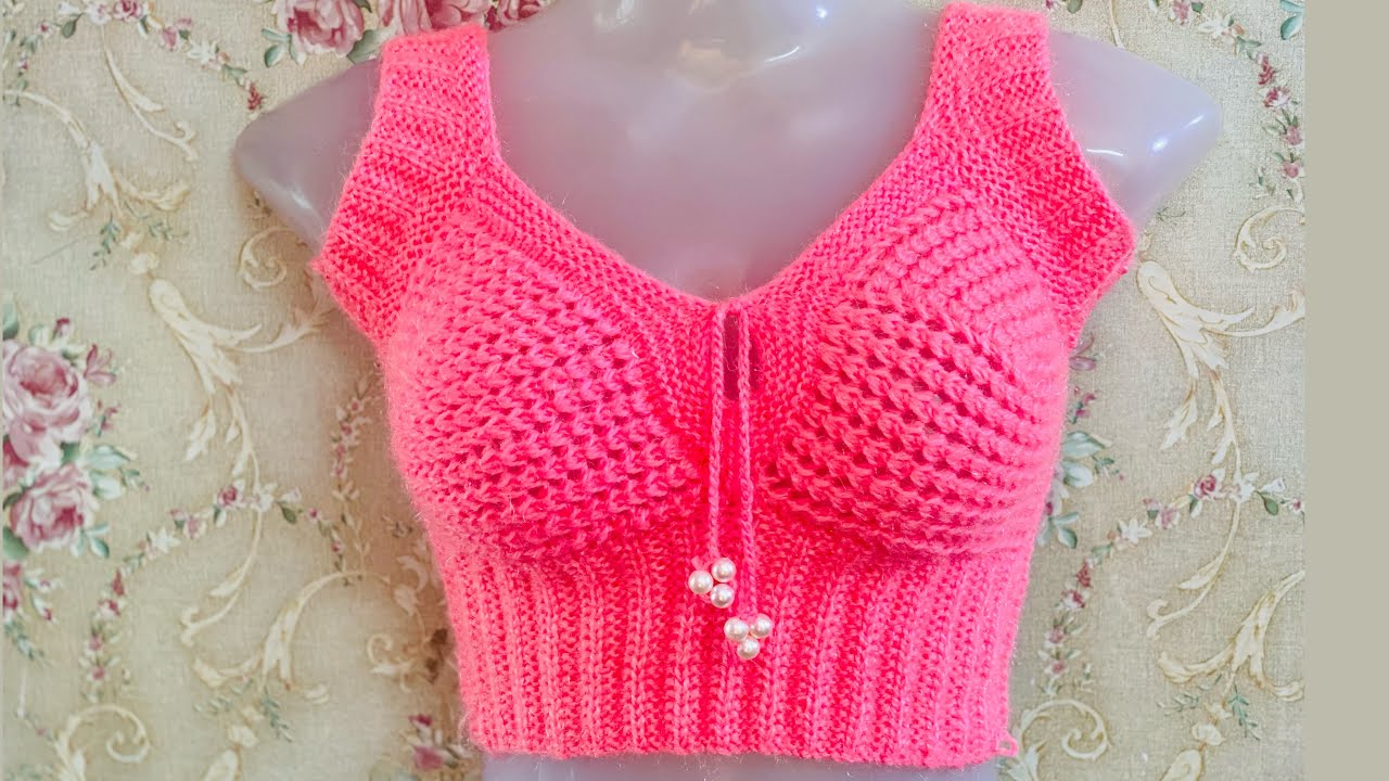 (Part-2) बहुत ही सुंदर और आसान तरीके से बनाए लेडीज ब्लाउज  || Ladies Woollen Blouse