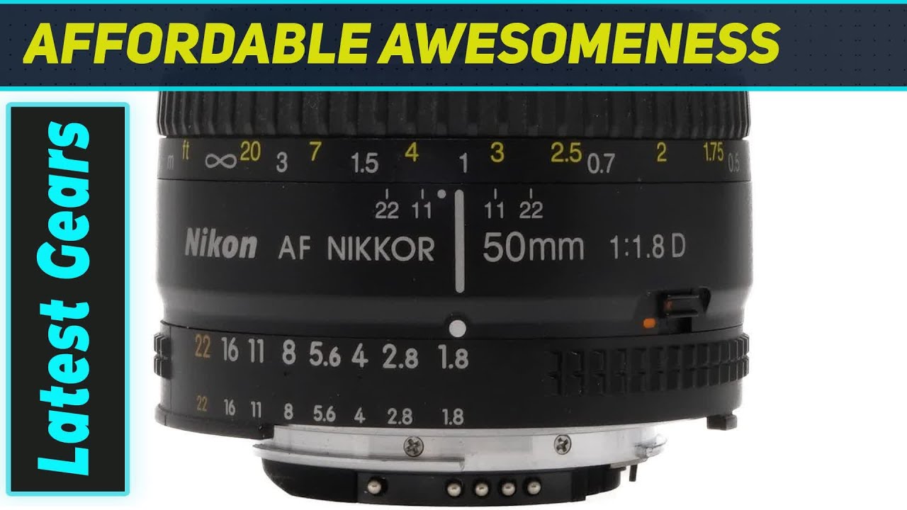 Объектив Nikon AF FX NIKKOR 50mm f/1.8D — лучший объектив с фиксированным фокусным расстоянием дл...