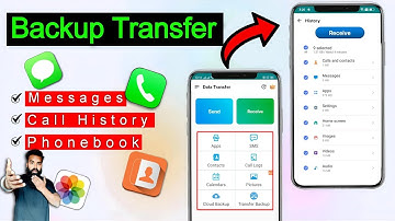 How to Transfer Call History, Message & Phonebook Old Phone to New Phone | Backup Transfer