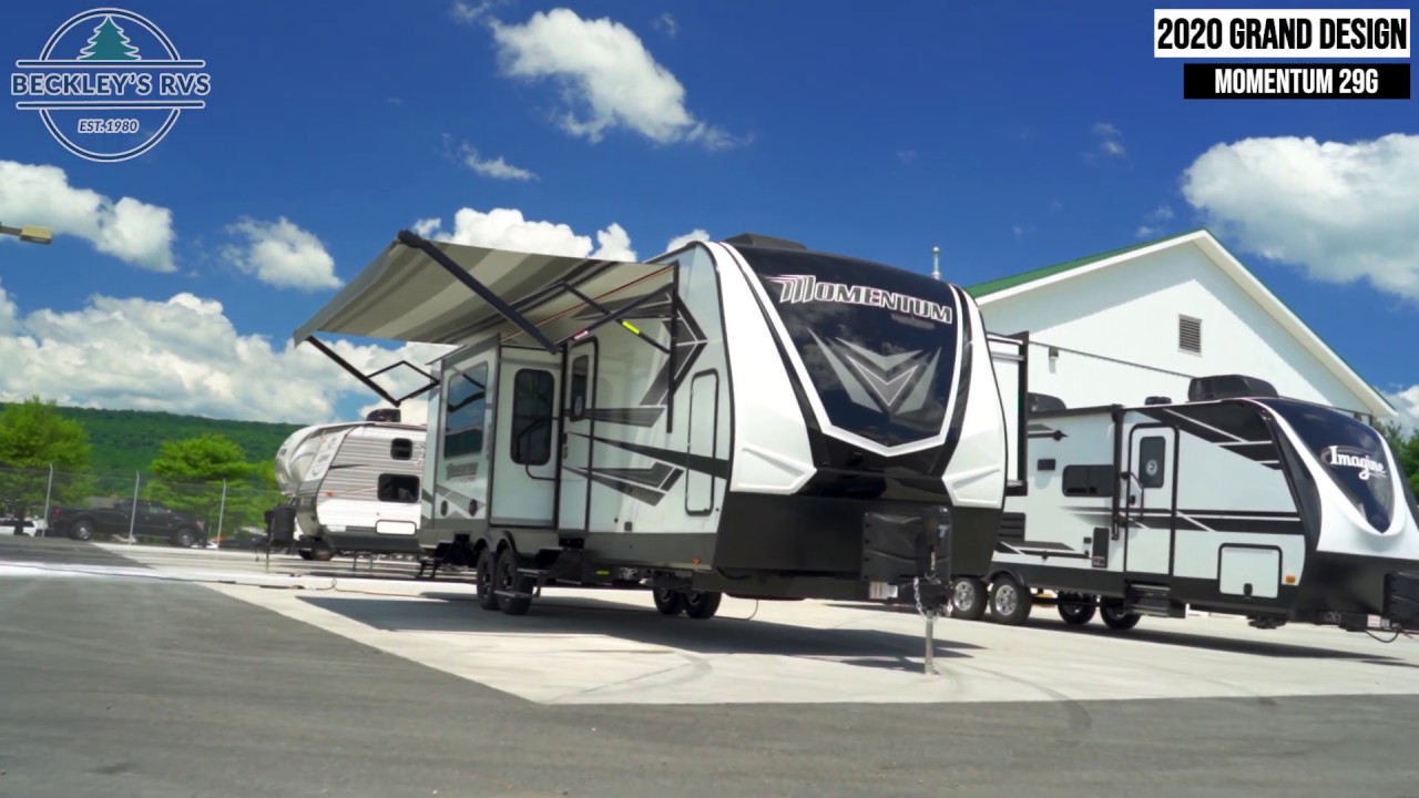 New 2021 Grand Design Momentum G-Class 29G Toy Hauler Travel Trailer at  Beckleys RVs | Thurmont, MD | #41454