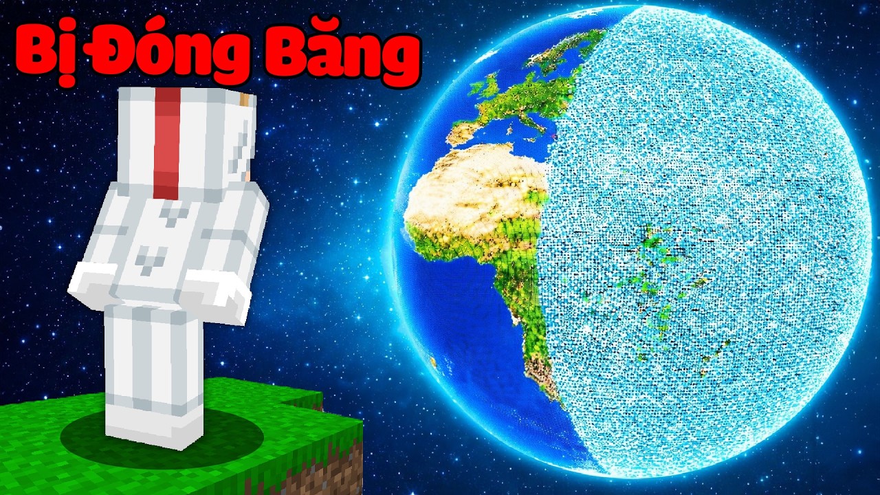 Nếu Trái Đất Bị Đóng Băng Vĩnh Viễn Trong Minecraft!