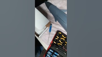 Getting prepared to install The RC Geek B1-B afterburner  kit.