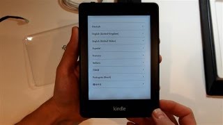 Amazon Kindle Paperwhite Unboxing and First Power Up