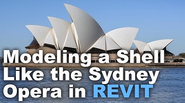 Modeling a Shell Like the Sydney Opera in Revit