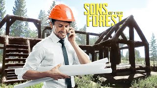 СТРОИТЕЛЬСТВО БАЗЫ в Sons Of The Forest