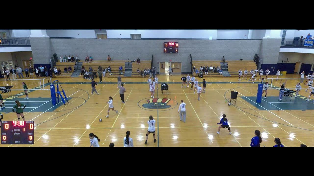 Girls Volleyball Varsity Quincy vs Marshfield YouTube