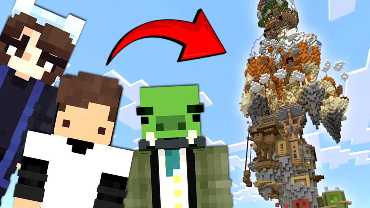 3 INCAPAZES subindo no PARKOUR TOWN do mines