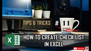 How to Create Checklist in Excel | Create an Interactive Checklist in Excel |Excel Tricks| ToDo List How To Create Checklist In Excel Create An Interactive Checklist In Excel Excel Tricks