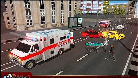 # City Ambulance Drive GamePlay Walkthrough # iOS Android # Level Complete # Games