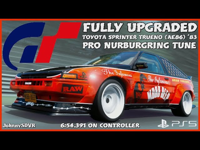 Gran Turismo 7 - Toyota Sprinter Trueno (AE86) '83 Pro Tune