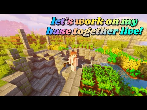 ASMR | Let's play Minecraft together! ⛏️ Working on my underground base