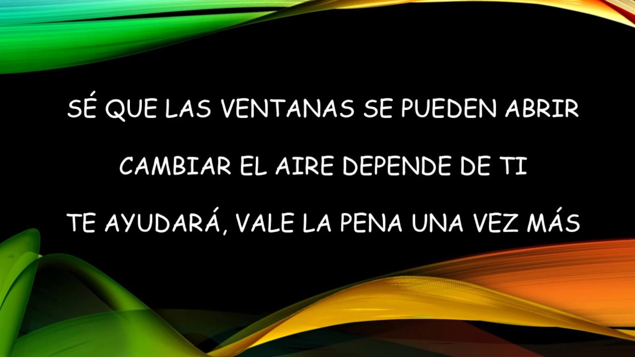 Diego Torres Color Esperanza Lyrics