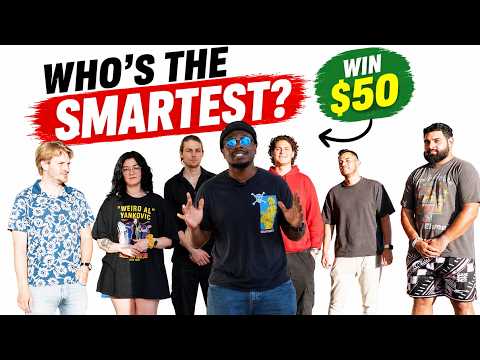 6 People vs General Knowledge Quiz