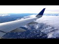 Turbulent Full Flight – United Express – Embraer 175LR – Hayden to Denver, CO (4K)