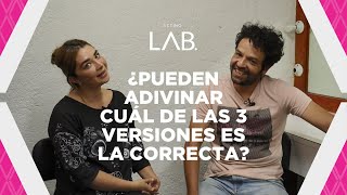 Pusimos a jugar al elenco de Tres Versiones De La Vida | Acting Lab