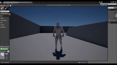 Unreal Engine 4  - Simple Sprint System Tutorial