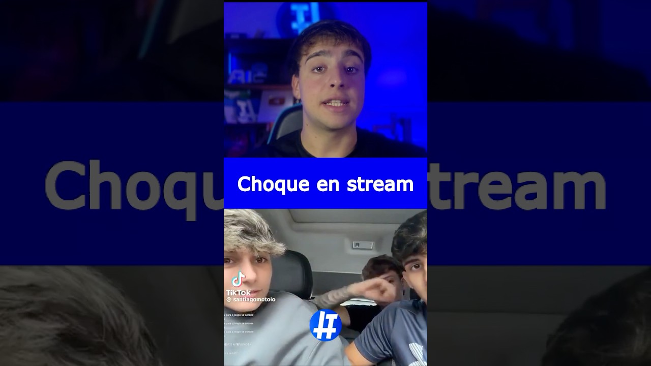STREAMER CHOCÓ EN STREAM por MIRAR EL CHAT