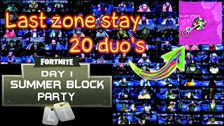 Fortnite Summer Block Party | Day-1 | Part 1
