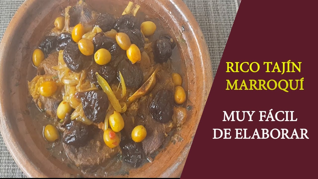 Cómo hacer Tajín Marroquí con carne de ternera y ciruelas #01