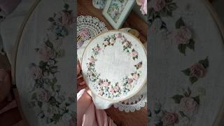 Вышивка 3-D цветы #ручнаявышивка #вышивка #embroidery #embroideryart #embroiderytutorial
