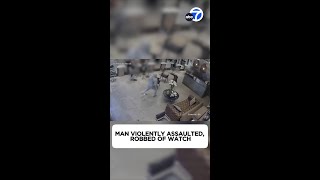 Two men beat, rob victim of watch at shop on Melrose Avenue