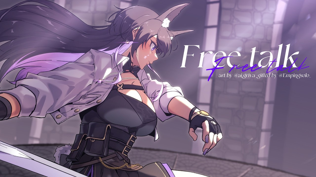 「FREE TALK」INILAH SOSOK VTUBER KEREN DAN NONCHALANT ITU