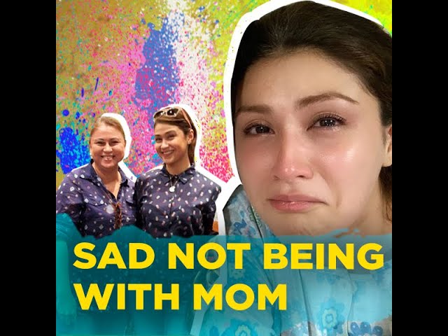 Sad Not Being With Mom Kami Kapuso Star Carla Abellana Is Upset Youtube