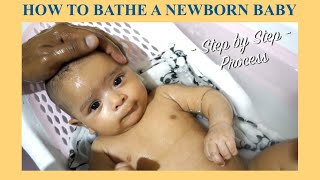 How to Bathe a Newborn Baby || नवजात शिशु को कैसे नहलाएं || Step-by-step Video screenshot 4