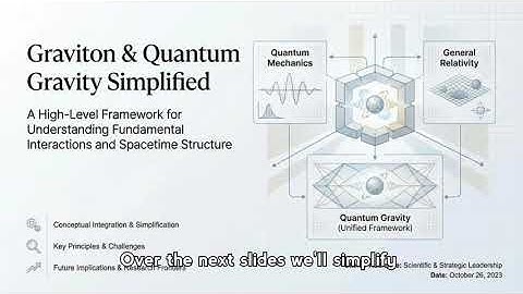 Graviton & Quantum Gravity Simplified (6 Minutes)