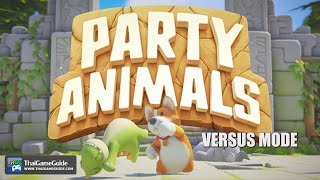 Party Animals (Demo) : Local Shared Screen PvP Versus Mode ~ Full Gameplay Offline Mode with Bots