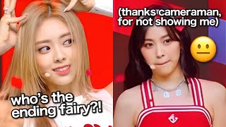 itzy's funniest & most awkward ending fairy moments