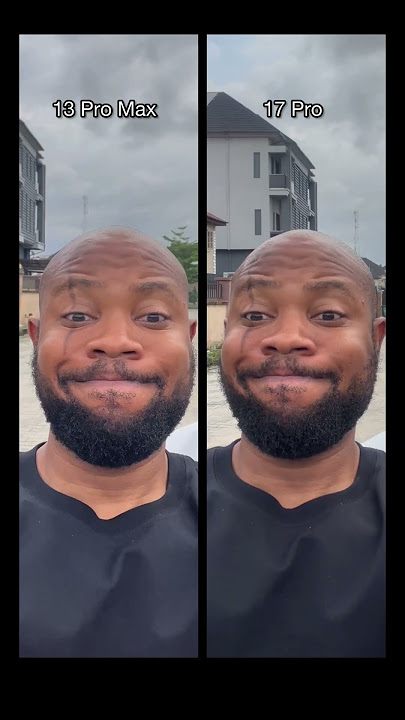 iPhone 17 Pro vs iPhone 13 Pro Max Selfie Video Camera Comparison