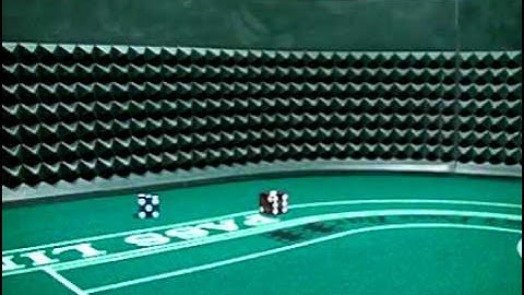 Dice Control: Slow Motion Dice Throw, Hardway Set, Throw 3