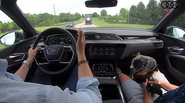 Adaptive Cruise Control Tutorial (Stop and Go) in 2019 Audi e-tron | Audi of Lexington