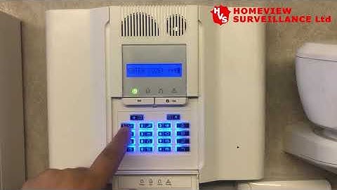 Checking the Troubles and Log on a Visonic Alarm