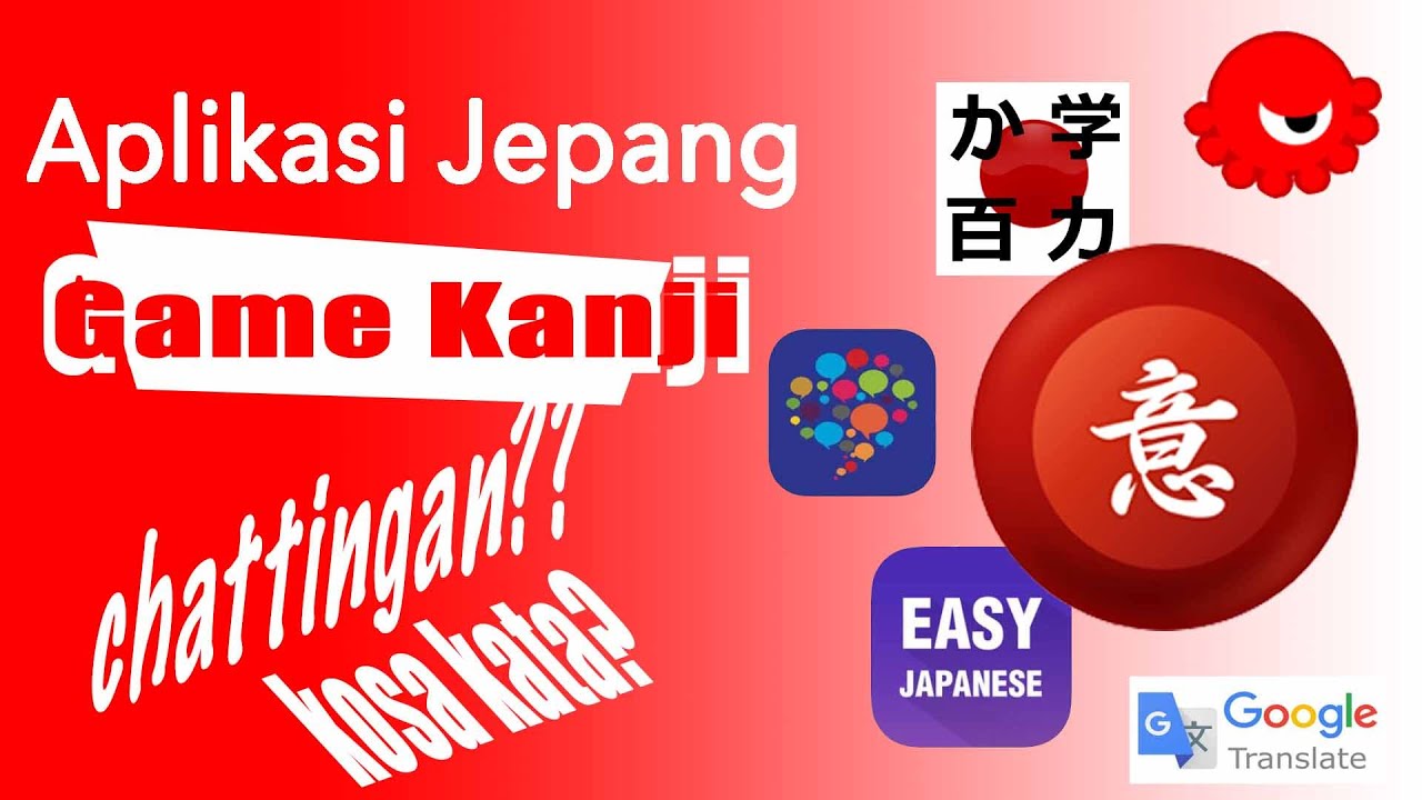 belajar bahasa jepang dasar dengan aplikasi - YouTube