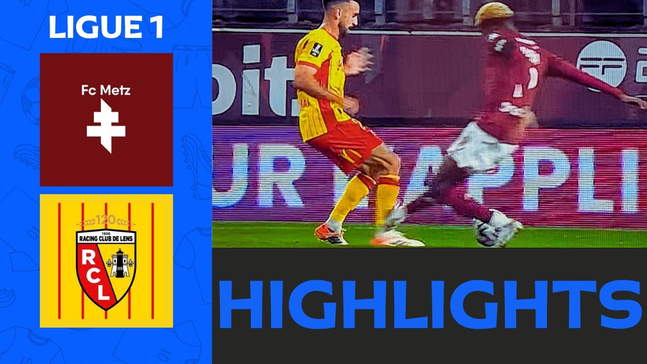 Метц - Ланс | 2-0 | Лучшие моменты | Лига 1 2024-25 | metz lens