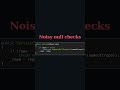 Stop Manual C# Null Checks ⚠️ ThrowIfNull Hack #Shorts