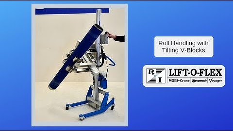 Roll Handling with Tilting V-Blocks