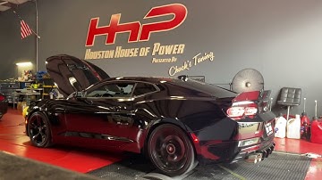 LOUD headers and e85 Camaro SS dyno pull