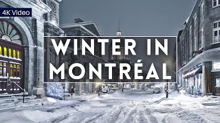 Winter in Montréal [Cinematic short film 4K]