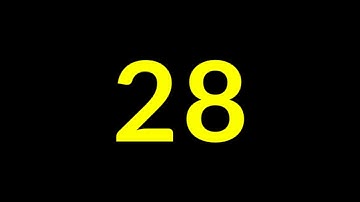 28 Seconds Countdown Timer With Sound Effect