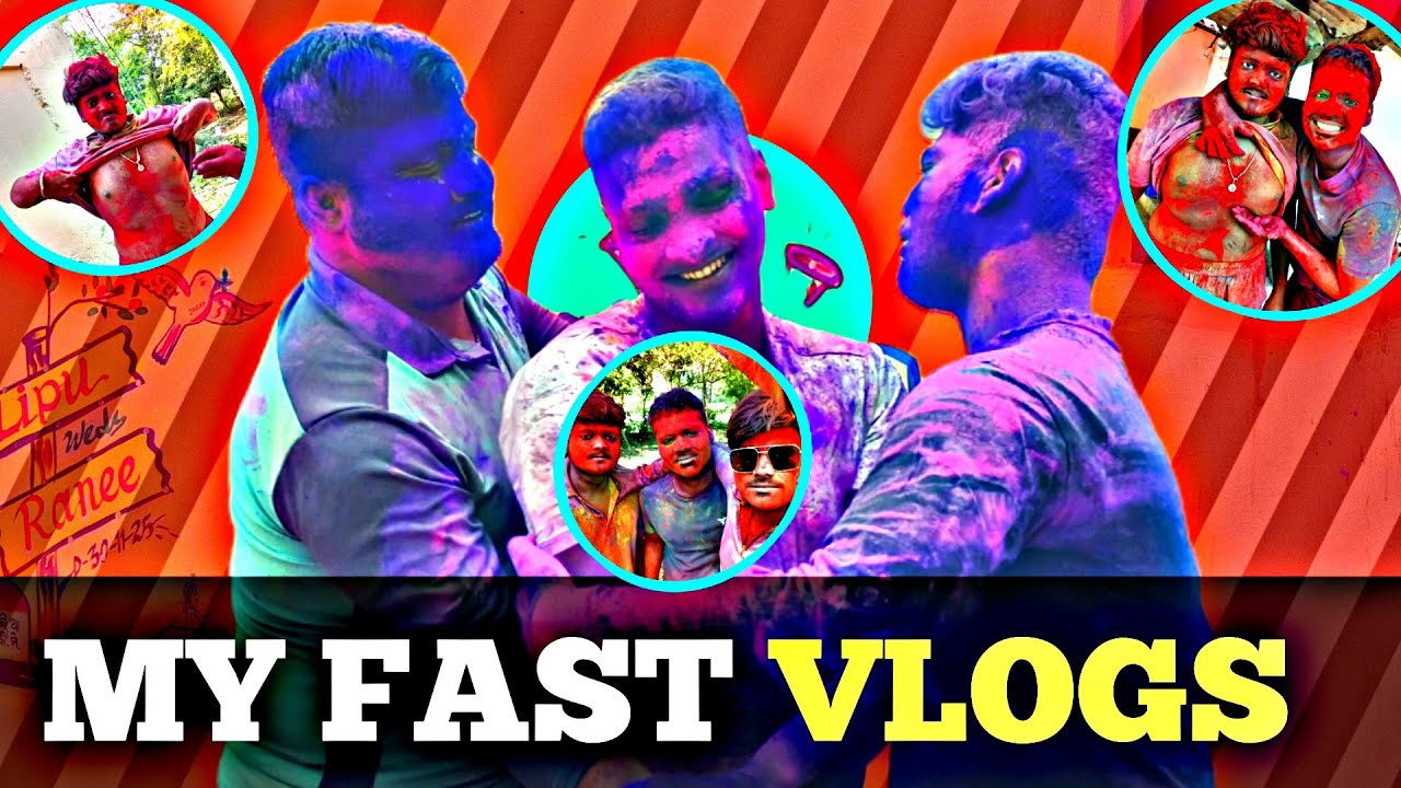 My First Blogk 🙉Holi Ke Din Shuru Hua♥️ #blogs #long #video 